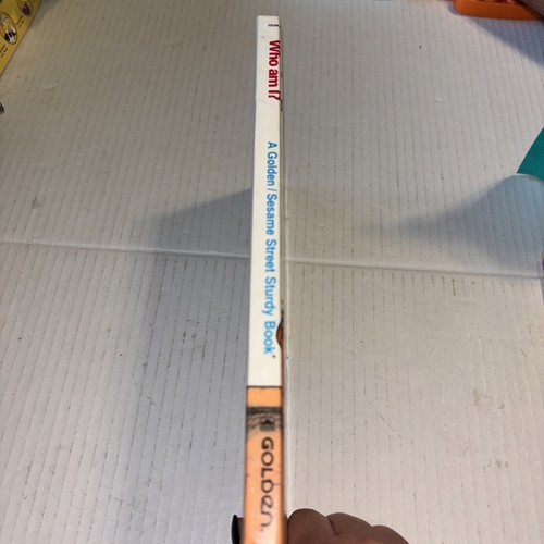 Sesame Street Who Am I? A Golden Sturdy Book 1978 Vintage Board Book Jim Muppet - Picture 11 of 11