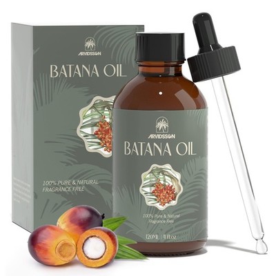 ARVIDSSON Raw Batana Oil for Hair Growth, Nourishing & Strengthening 4 Fl Oz