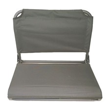 Ozark Trail Folding Stadium Seat Bleacher Chair Padded Back Support