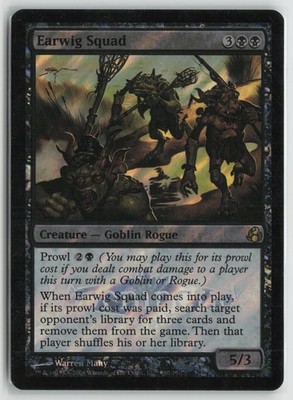 Earwig Squad 60 Launch Party & Release Event Promos Magic: The Gathering Foil LP