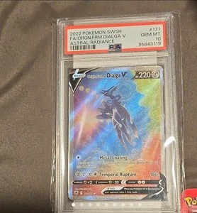 top 10 rarest v pokemon cards Dialga V Alternate Art