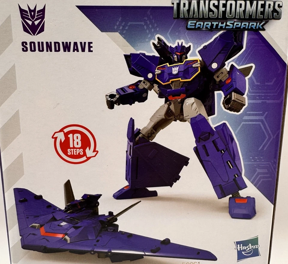 Transformers Earthspark Deluxe Soundwave MISB - Image 3 of 4