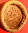 OLDER ROLL LINCOLN WHEAT CENT PENNY 1909 VDB'S BOTH ENDS SAN FRANCISCO WRAP OBW