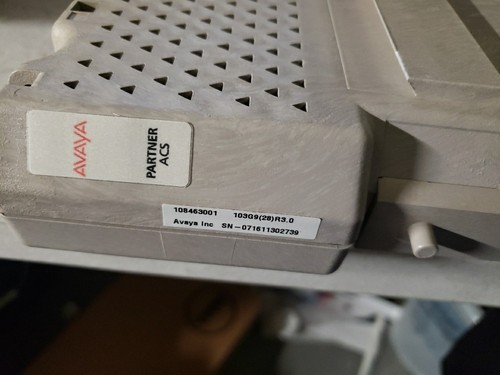 Avaya Partner ACS 103G9 (28) R3.0 108463001 Processor 308EC - Picture 2 of 3
