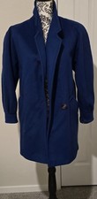 Ashley Scott Vintage Wool Single Button Double Breasted Women's Coat