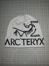 ARC'TERYX BIRD WORD TOQUE White Orca beanie freeshipping authentic NWOT