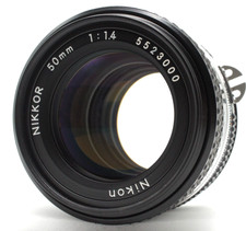  Near MINT Nikon Ai-S Nikkor 50mm F/1.4 MF Standard Lens From Japan 5523000