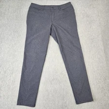 Lululemon Pants Mens 36 Blue ABC Pant Slim Tech Canvas Performance Golf Athletic