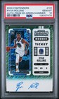 2022 CONTENDERS AUTO-PREM ED-GREEN SHIMMER #121 RYAN ROLLINS PSA 10