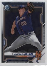 2021 Bowman Chrome Prospects Matthew Allan #BCP-211 0c4