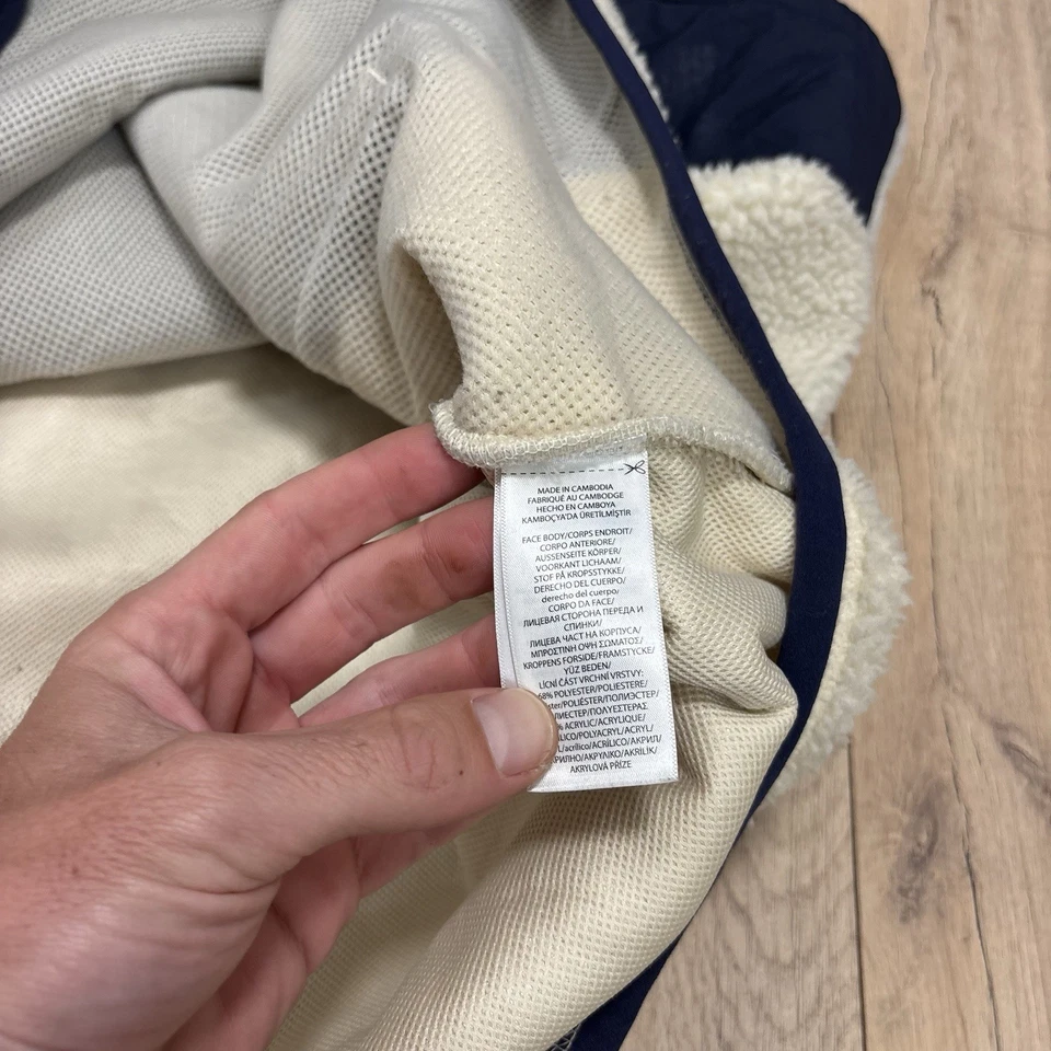 Polo Ralph Lauren Chaleco Para Hombres 4XL Alto Sherpa Vellón Bolsillos con Cremallera Capas al Aire Libre Foto 4 de 4