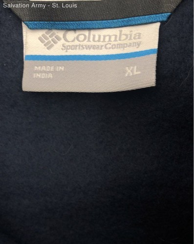 Columbia Mens Blue Sleeveless Mid-Length Full-Zip Vest Size XL - Picture 4 of 6