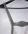 Boys Gray Suede Pockets Adjustable Strap Traditional Lederhosen Size Small — photo 6