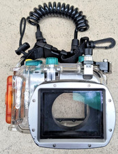 Canon WP-DC34 Waterproof Housing Case for Canon G11 G12 40m/130ft Depth EUC