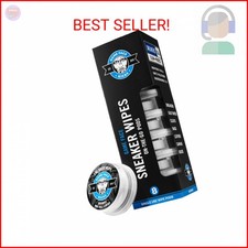 Game Face Wipes Sneaker Cleaner - On-The-Go Shoe Cleaning Wipes  Sneaker Eraser