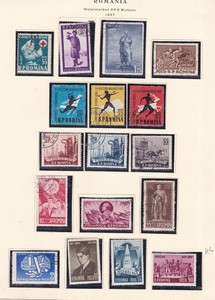 ROMANIA  ^^^1965  NH  ^  used sets on page( Topicals ++)   @rum500r o500