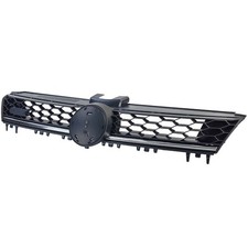 Waben Kühlergrill Schwarz mit Chromleiste für VW Golf 7 12-17 auch GTD