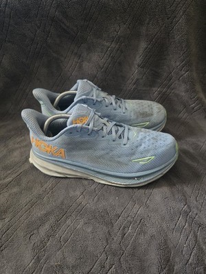 Hoka One One Clifton 9 Running Shoes Mens Sz 10.5EE Athletic Sneakers Trainers 