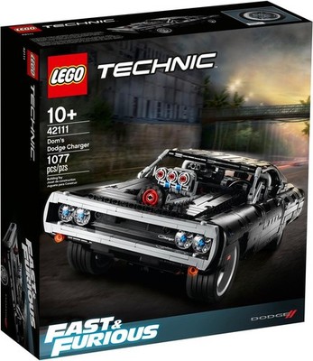   LEGO TECHNIC: Dom's Dodge Charger (42111) ~ New in Box  