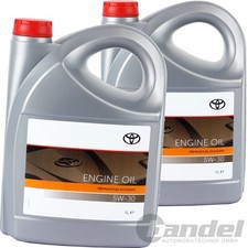 2x5 LITER ORIGINAL TOYOTA MOTORÖL PREMIUM FUEL ECONOMY 5W30 ACEA C2 API SN