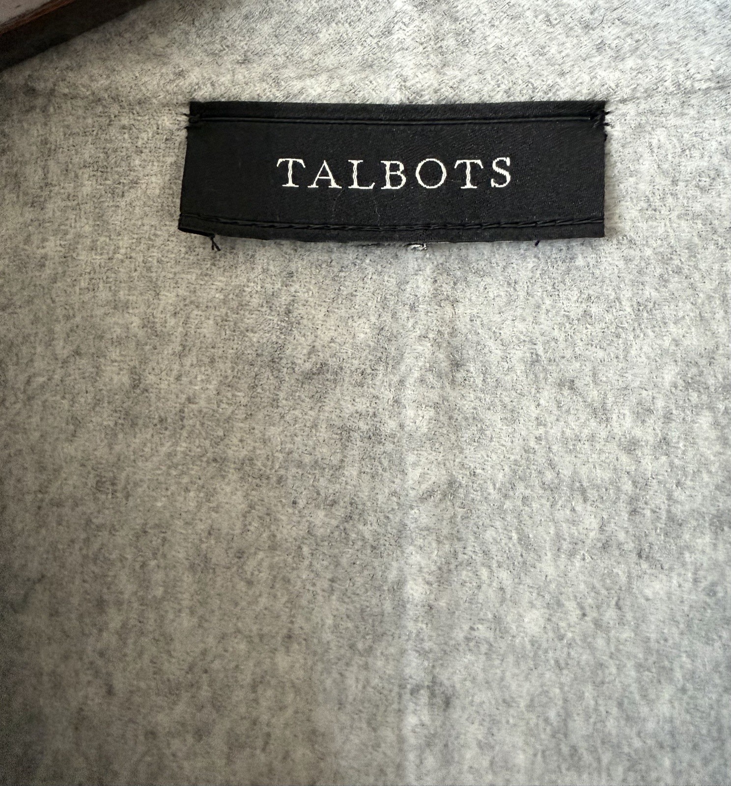 Talbot’s Double-Faced Lightweight Wing Collar Woo… - image 9
