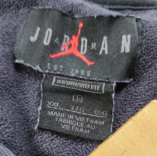 Air Jordan University Of Michigan Wolverines Fleece Pullover Sweatshirt Sz XL - Picture 4 of 7