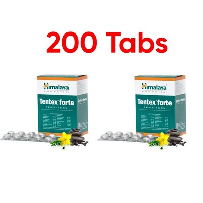Himalaya Tentex Forte Tabs Men s Strength & Wellness 200 Tabletten KOSTENLOSE...