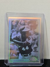 1991 Upper Deck #HH1 Hank Aaron Hologram