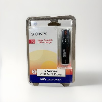 Sony Walkman B Series 2GB MP3 Music Player NWZ-B135F Black 2008