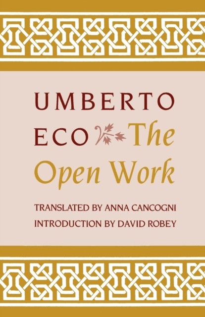 The Open Work Paper by U Eco PAPERBACK - Image 5