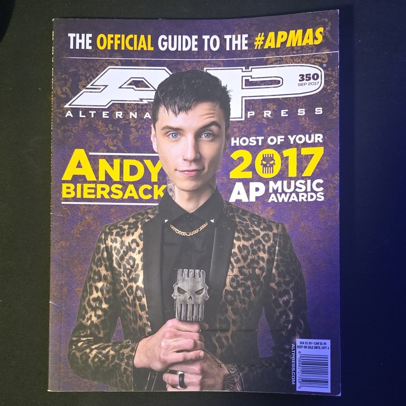 Alternative Press Issue 350 September 2017 AP Music Awards Andy Biersack
