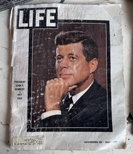 Life Magazine November 1963 Illustrated President John F. Kennedy Politics