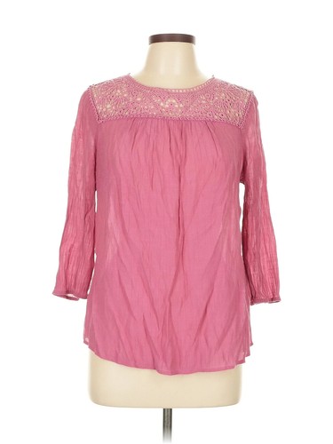 St. John's Bay Débardeur Femme Adventure Pink Ikat Sharkbite, Taille PS, Neuf