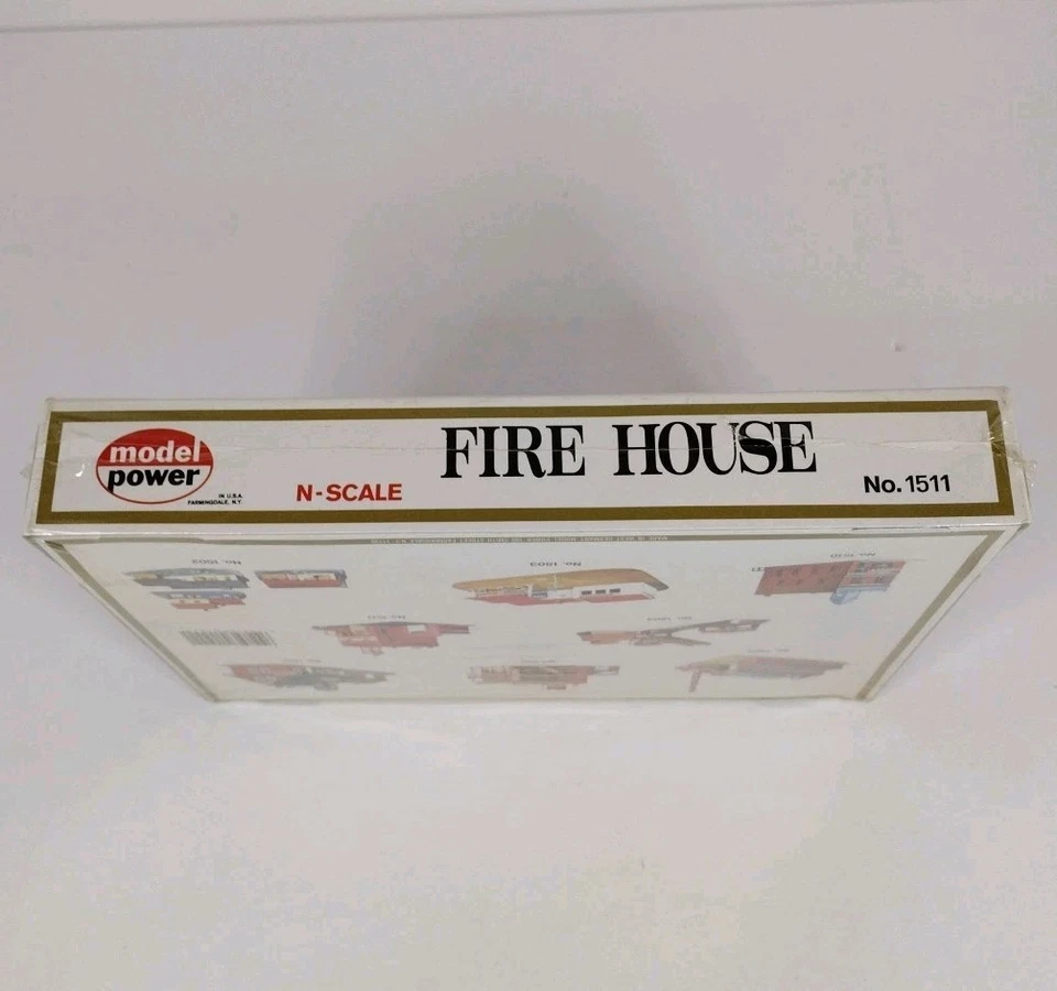 Model Power No. 1511 N-Scale Firehouse M/T Model Kit - Image 4 of 4