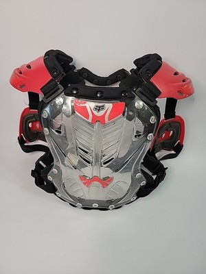 Fox Racing Chest Protector Youth Small - Red | eBay