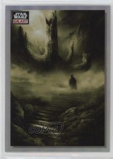 2023 Topps Chrome Star Wars Galaxy Refractor Luke Skywalker The Sacred Tree 0v9u