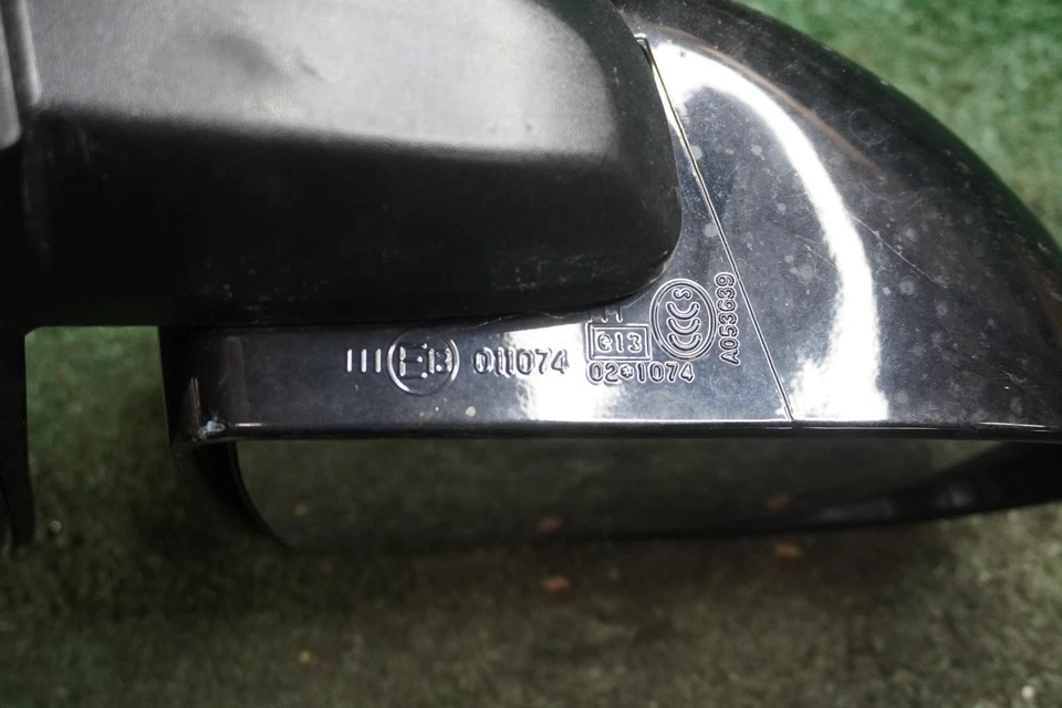 Espejo de puerta Jeep Compass 2013 2014 2015 lado del conductor izquierdo negro OEM E13011074 Foto 3 de 4