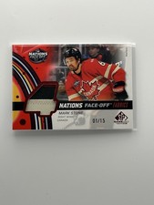 Mark Stone 2025-26 SP Game Used 4 Nations Premium Jersey Team Canada 1/15