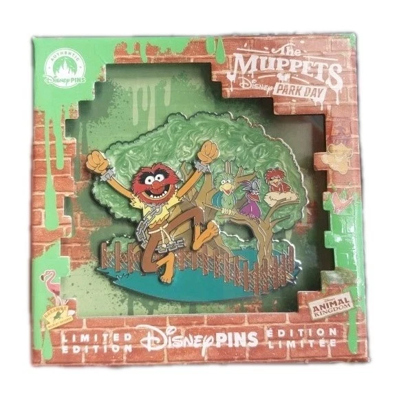 2026 Walt Disney World Muppets Park Day Animal Kingdom Tree Mini Jumbo Pin LE