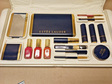 Rare Vintage Estee Lauder Large Make Up Box Set Gift Complete With Box