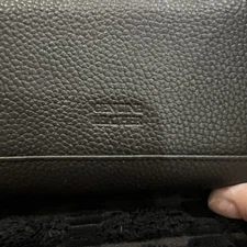 Mundi Pebbled Genuine Leather Black Wallet