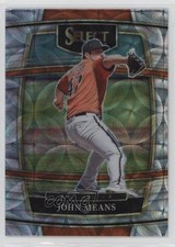 2022 Panini Select Concourse Scope Prizm John Means #89 10x0