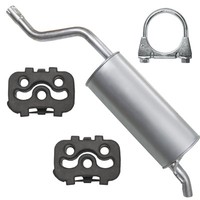 Endtopf Auspuff EndschalldäMpfer FüR Opel Corsa D 1.4 SchräGheck
