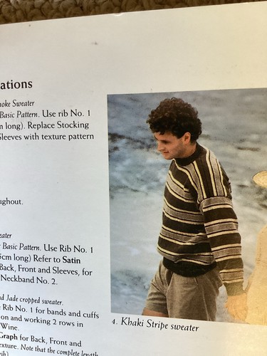 Jo Sharp Knitting Pattern Leaflet - Create a Knit No. 1 - 6 Sweater Designs - Picture 5 of 8