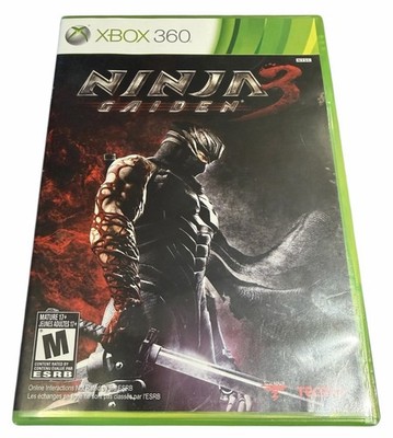 NINJA GAIDEN III Xbox 360 TESTED AND WORKS!