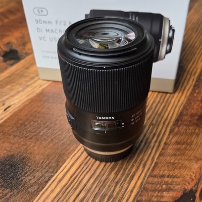 Tamron Lens SP 90mm F/2.8 Di MACRO 1:1 VC USD