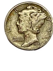 1943 USA Mercury Dime