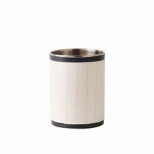 Seau de Table Ouvert Seau Décoratif Cylindrique pour Console, Étagère, Hôtes