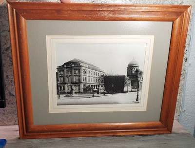 FA Schwartz Berlin 1900 Photo Lustgarten Alpha Press Galerie COA Signed