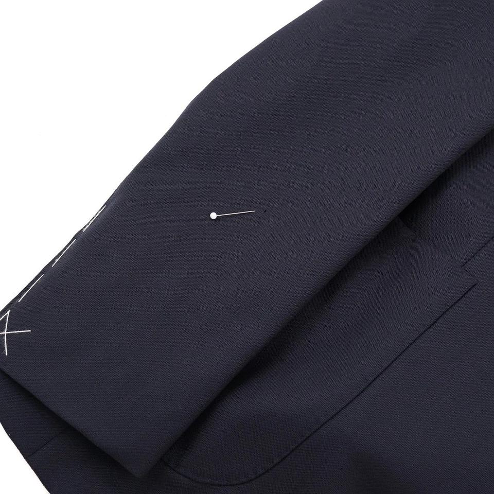 Traje Boglioli Azul Marino Tejido Lana Fresca 'K Jacket' 38L Largo (UE 48L) NUEVO CON ETIQUETAS Imperfecto Foto 2 de 4